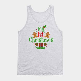 My First Christmas Baby Elf Tank Top